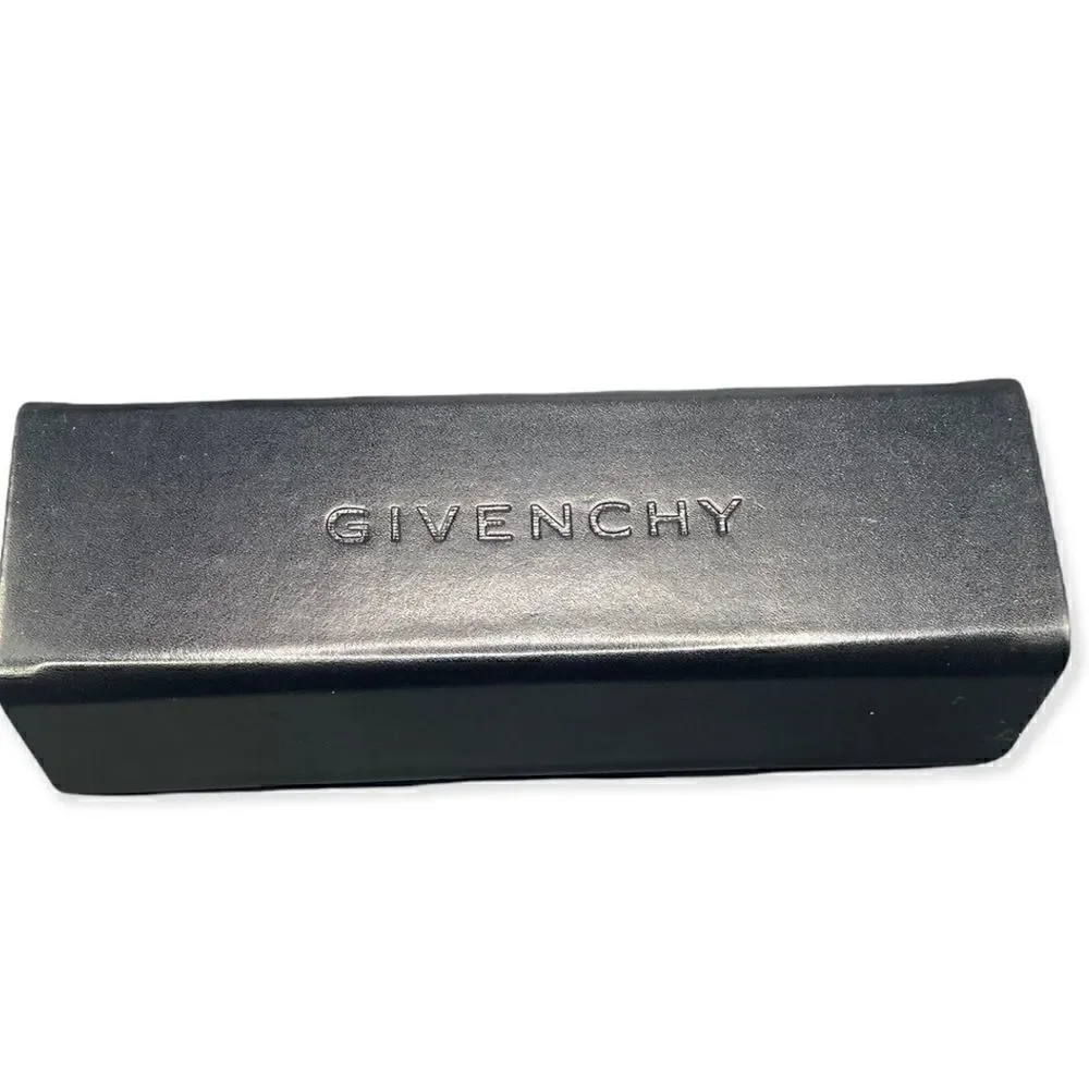 Givenchy fold over close rectangular eyeglass case preowned